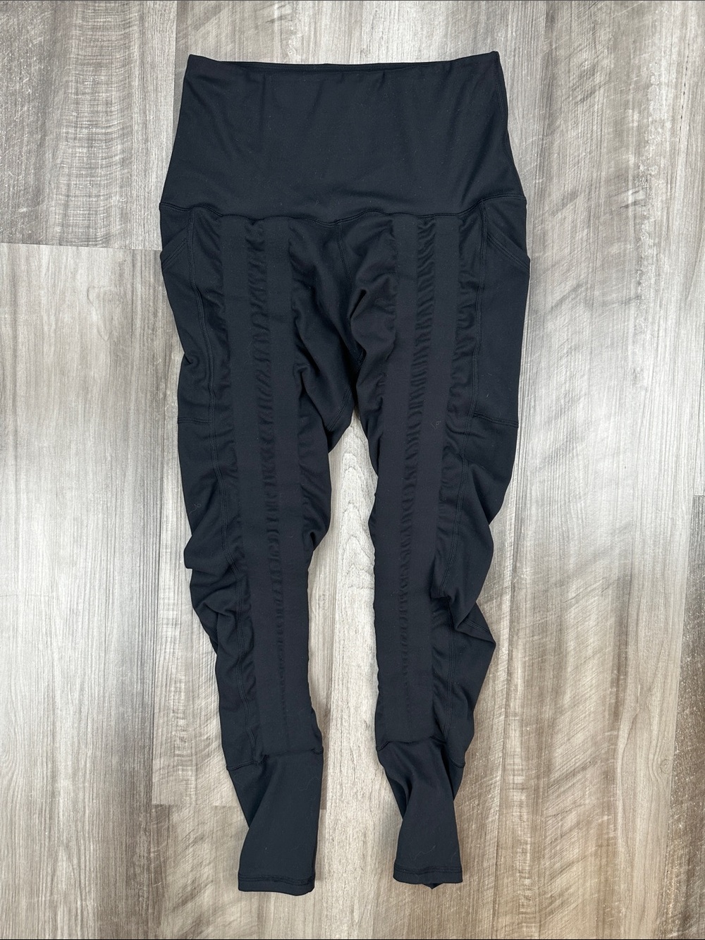 Sweetflexx High Rise Pockets Full Length Resistance Leggings - 6
